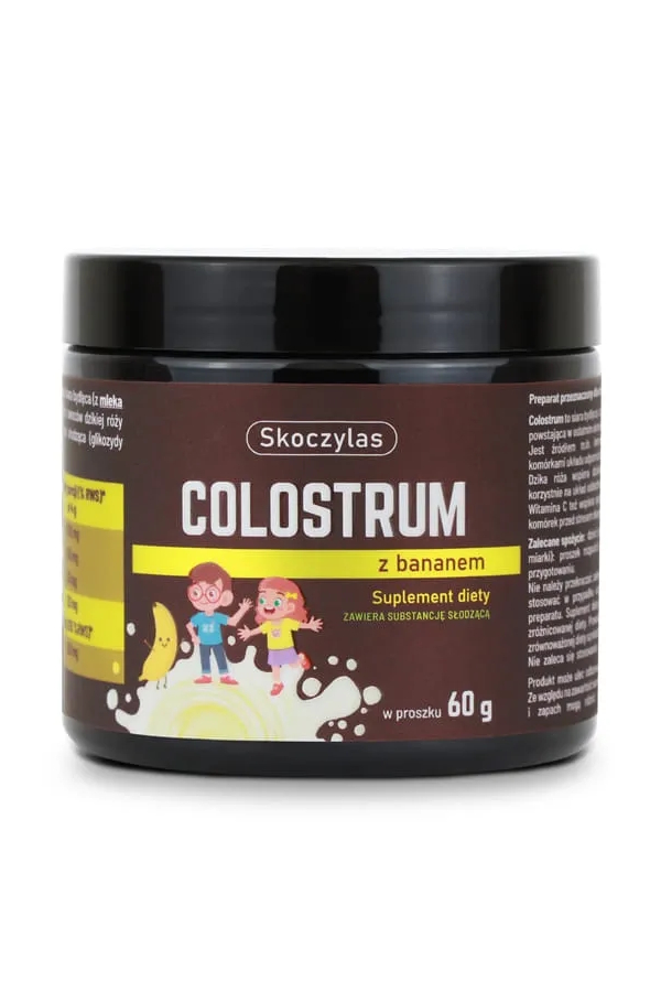 Skoczylas Colostrum z bananem 60g, zdjęcie produktu, kategoria Witamina C