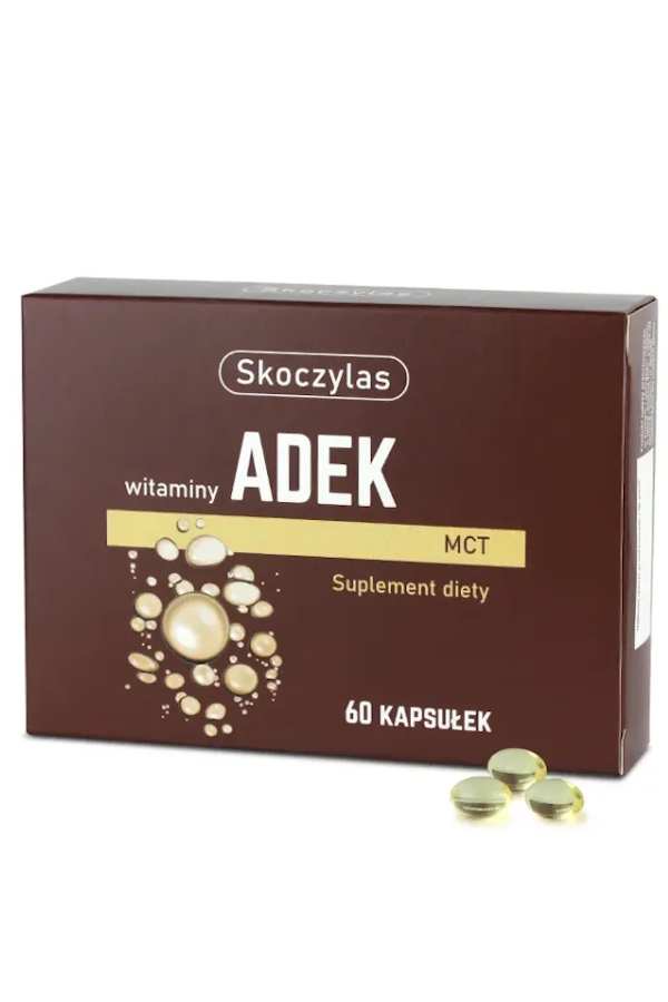 Skoczylas Witaminy ADEK MCT 60kaps, zdjęcie produktu, kategoria Witamina D i K