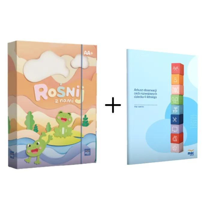 Superpakiet Rośnij z nami Poziom A i A+ + Arkusz.., zdjęcie produktu, kategoria Podręczniki