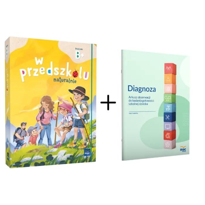 Superpakiet W przedszkolu naturalnie. Poziom B+..., zdjęcie produktu, kategoria Podręczniki