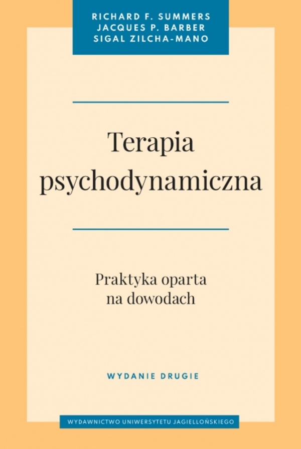 Terapia psychodynamiczna. Wydanie drugie, zdjęcie produktu, kategoria Medycyna niekonwencjonalna