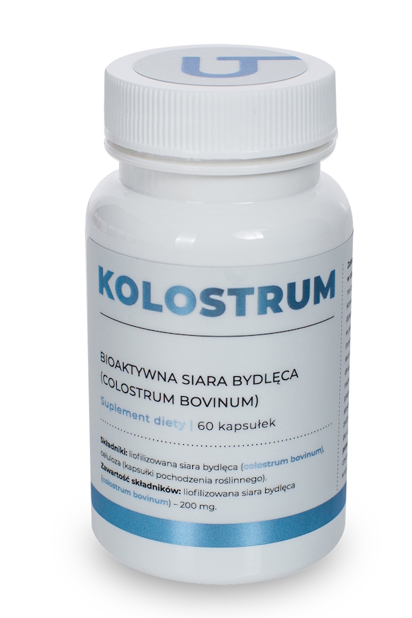 Visanto Zięba Kolostrum 200mg 60kaps, zdjęcie produktu, kategoria Aminokwasy