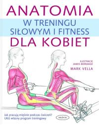 Okładka książki Anatomia w treningu siłowym i fitness dla kobiet