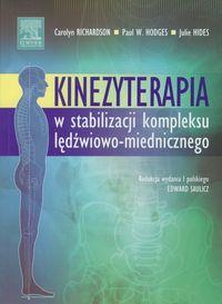 Okładka książki Kinezyterapia w stabilizacji kompleksu lędźwiowo-miedniczego