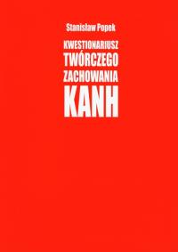 Okładka książki Kwestionariusz twórczego zachowania KANH