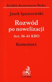 Okładka książki Rozwód po nowelizacji. Komentarz