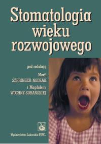 Okładka książki Stomatologia wieku rozwojowego  PZWL