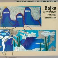 Okładka książki Bajka w twórczym rozwoju i arteterapii z płytą CD