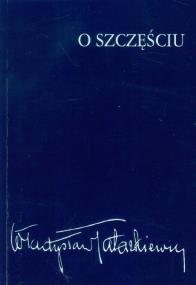 Okładka książki O szczęściu