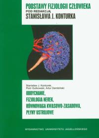 Oddychanie, fizjologia nerek, równowaga kwasowo-zasadowa, płyny ustrojowe. Autor: Stanisław Konturek, Gutkowski Piotr, Artur Demb. ZdrowePodejscie.pl Okładka książki Oddychanie, fizjologia nerek, równowaga kwasowo-zasadowa, płyny ustrojowe