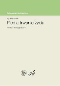Okładka książki Płeć a trwanie życia Analiza demograficzna