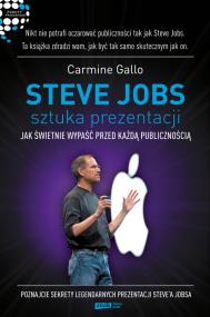 Okładka książki Steve Jobs sztuka prezentacji