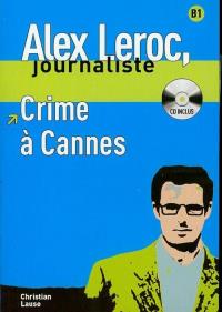 Crime a Cannes z płytą CD. Autor: Lause Christian. ZdrowePodejscie.pl Okładka książki Crime a Cannes z płytą CD