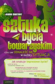 Okładka książki Sztuka bycia towarzyskim