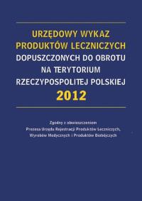 Opakowanie Urzędowy Wykaz Produktów Leczniczych Dopuszczonych do Obrotu na terytorium Rzeczypospolitej Polskiej