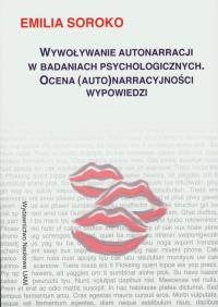 Okładka książki Wywoływanie autonarracji w badaniach psychologicznych
