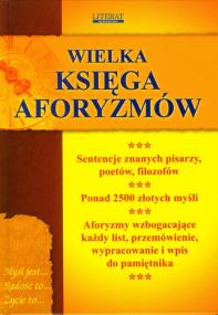 Opakowanie Wielka Księga Aforyzmów