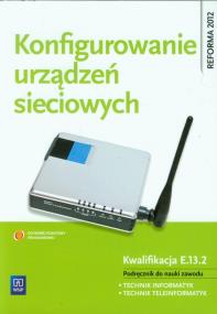 Okładka książki Konfigurowanie urządzeń sieciowych WSiP