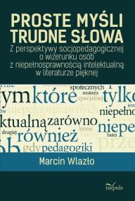 Okładka książki Proste myśli, trudne słowa Impuls