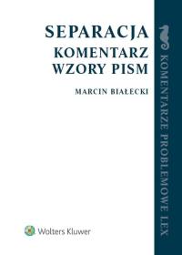Okładka książki Separacja Komentarz Wzory pism