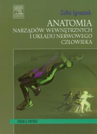 Okładka książki Anatomia narządów wewnętrznych i układu nerwowego człowieka