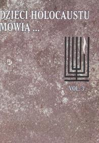 Okładka książki Dzieci holokaustu mówią