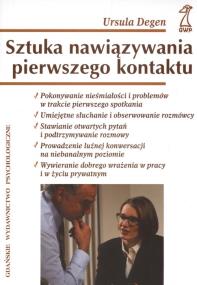 Okładka książki Sztuka nawiązywania pierwszego kontaktu