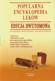 Popularna encyklopedia leków tom 1-2. Wydawca: Kastor. ZdrowePodejscie.pl Opakowanie Popularna encyklopedia leków tom 1-2