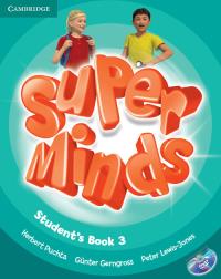 Okładka książki Super Minds 3 SB +DVD CAMBRIDGE