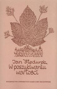 Okładka książki W poszukiwaniu wartości