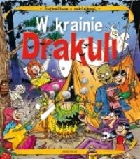Album z naklejkami - W krainie Drakuli. Autor: Bator Agnieszka. ZdrowePodejscie.pl Okładka książki Album z naklejkami - W krainie Drakuli