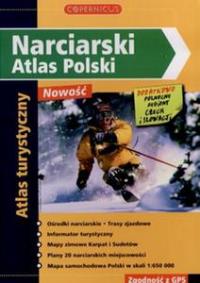 Atlas Narciarski Polski. Autor: praca zbiorowa. ZdrowePodejscie.pl Okładka książki Atlas Narciarski Polski