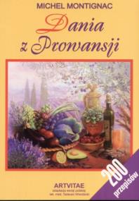 Okładka książki Dania z Prowansji