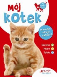Okładka książki Mój kotek - książka z naklejkami