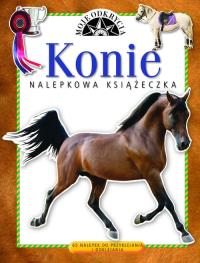 Okładka książki Nalepkowa książeczka. Konie