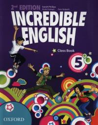 Okładka książki Incredible English  2E 5 CB OXFORD
