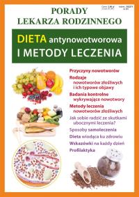Okładka książki Porady lek. rodzinnego. Dieta antynowotworowa...
