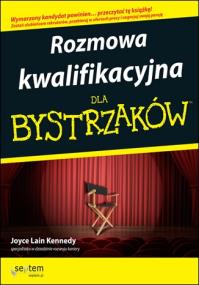 Okładka książki Rozmowa kwalifikacyjna dla bystrzaków wyd. III