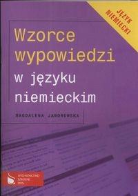 Okładka książki Wzorce wypowiedzi w języku niemieckim