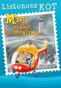 Okładka książki Listonosz Kot. Misja prawie niemożliwa