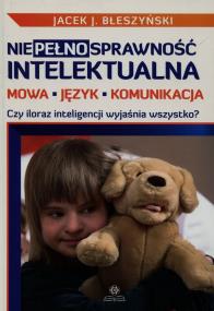 Okładka książki Niepełnosprawność intelektualna.