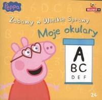 Okładka książki Świnka Peppa Zabawy w Wielkie Sprawy 24 Moje okulary