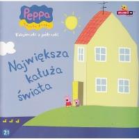Świnka Peppa. Książeczki z.. 21 Największa kałuża. Autor: Opracowanie zbiorowe. ZdrowePodejscie.pl Okładka książki Świnka Peppa. Książeczki z.. 21 Największa kałuża