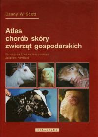 Okładka książki Atlas chorób skóry zwierząt gospodarskich