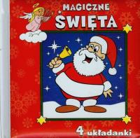 Okładka książki Magiczne Święta. 4 układanki