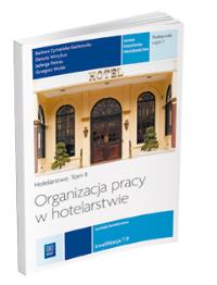 Okładka książki Organizacja pracy w hotelarstwie Podr. cz 1 REA