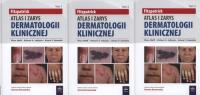Atlas i zarys dermatologii Fitzpatricka tom 1-3. Autor: Wolff Klaus, Johnson Richard A., Saavedra Arturo P.. ZdrowePodejscie.pl Okładka książki Atlas i zarys dermatologii Fitzpatricka tom 1-3
