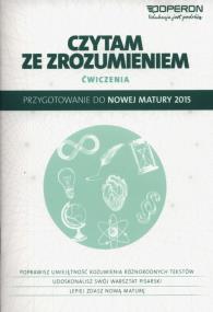 Okładka książki Czytam ze zrozumieniem. Zeszyt dla LO OPERON
