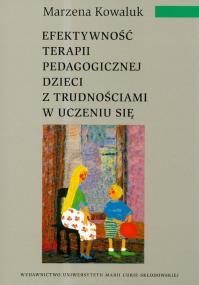 Okładka książki Efektywność terapii pedagogicznej dzieci z trudnościami w uczeniu się