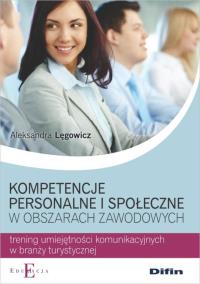 Okładka książki Kompetencje personalne i społecz. w obszarach zaw.